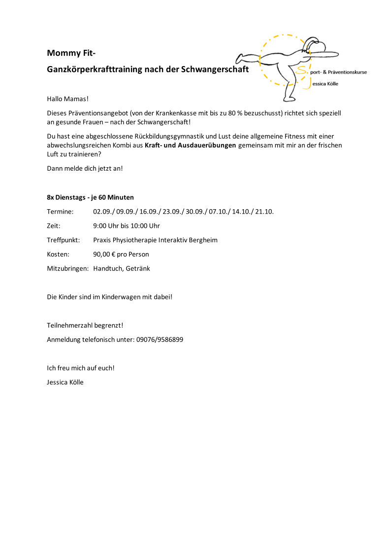 Mommy Fit einzel September 2025